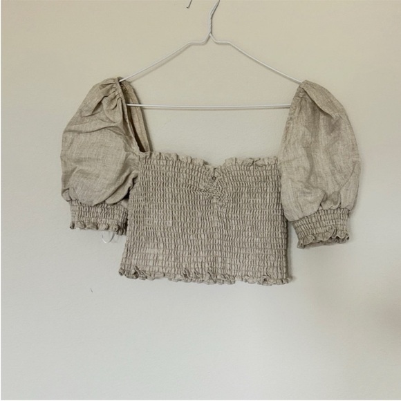 Reformation Mora Linen Top & Pants Set - Picture 3 of 6